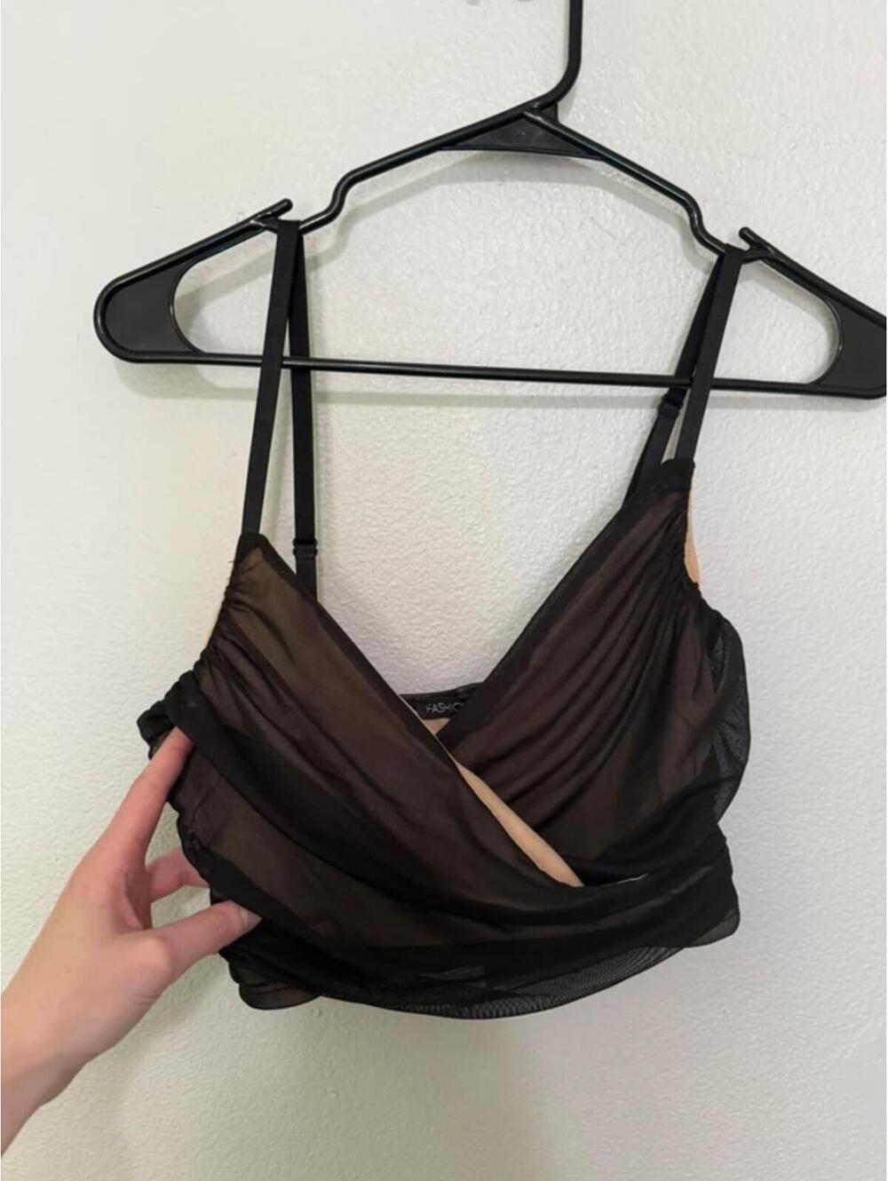 Fashion nova cropped tank size small new with tags